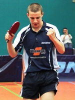 Mathew Ware - 2009 11 15 - Jubel im Schlussdoppel